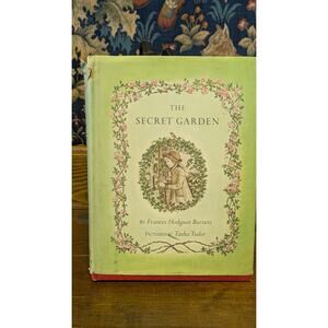 Secret Garden Burnett Tasha Tudor 1962 HC Vintage Lippincott